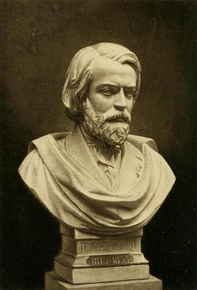 Bust of frederic ozanam