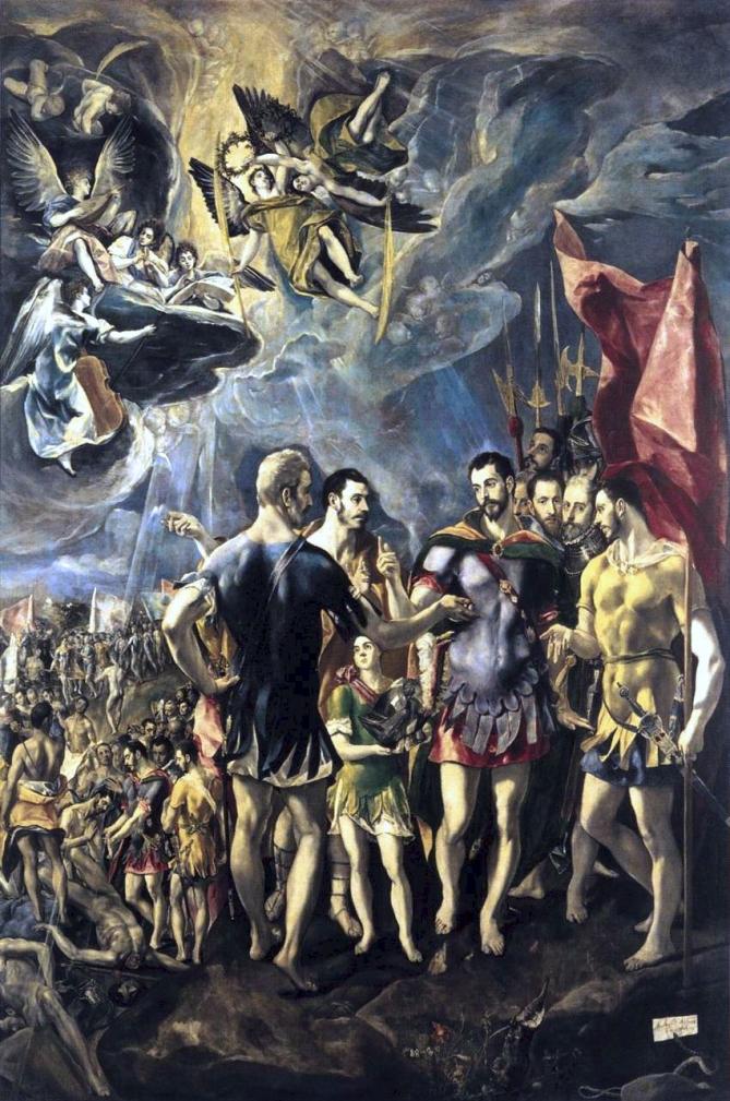 El greco the martyrdom of st maurice