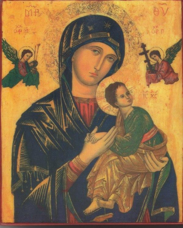 Icon our lady of perpetual help 15th 1