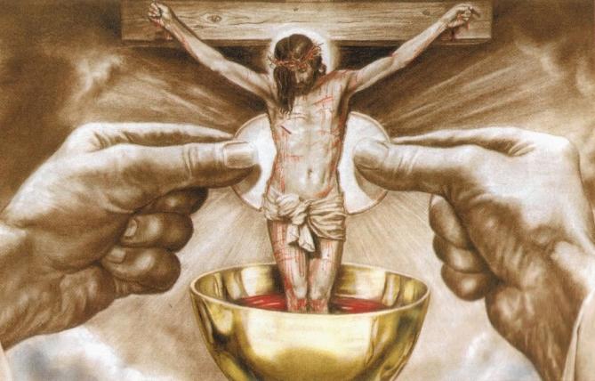 La vie en eglise corps et sang de jesus christ
