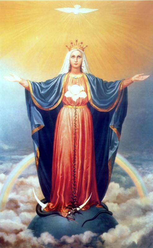 Marie est la mediatrice de toutes les graces 2