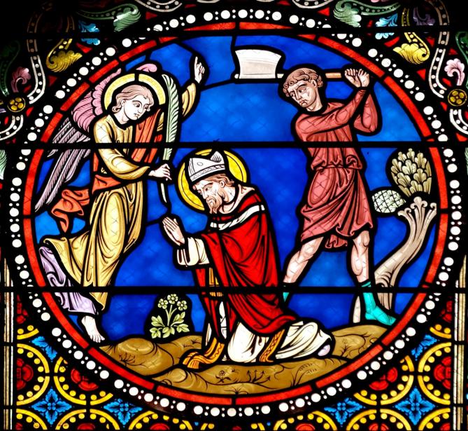 Martyrdom saint austremoine issoire top