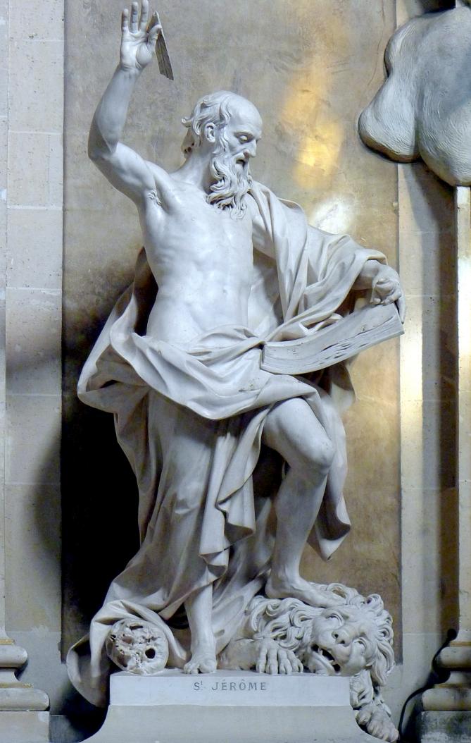 P1010205 paris ier eglise saint roch statue de saint jerome reductwk