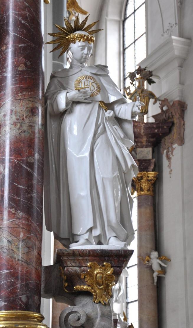 Rottweil predigerkirche statue 2 2