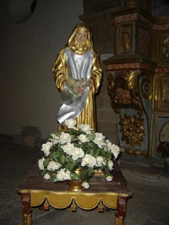 Sainte roseline statue 2