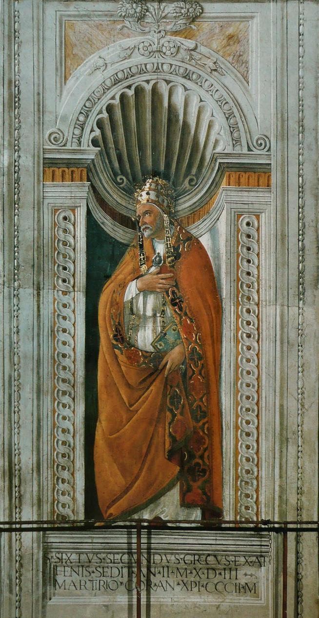 Sandro botticelli sixte ii