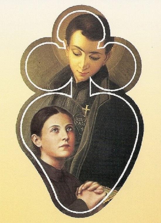 St gabriel of the sorrowful mother with st gemma 2