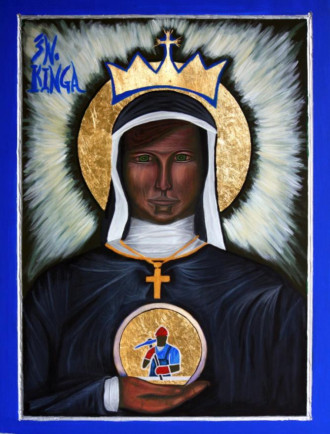 St kinga icon