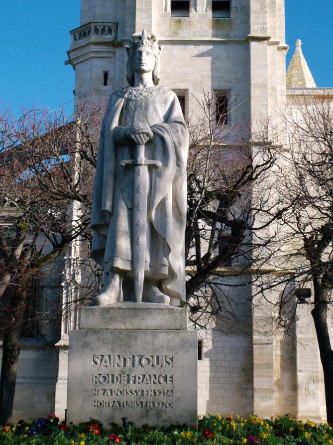 Statue de saint louis poissy 11