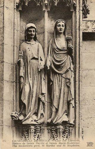 Statues de sainte marthe et de sainte marie madeleine 1