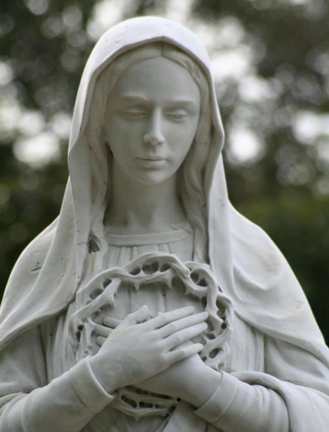 Vierge marie priere couronne d epines de jesus 11